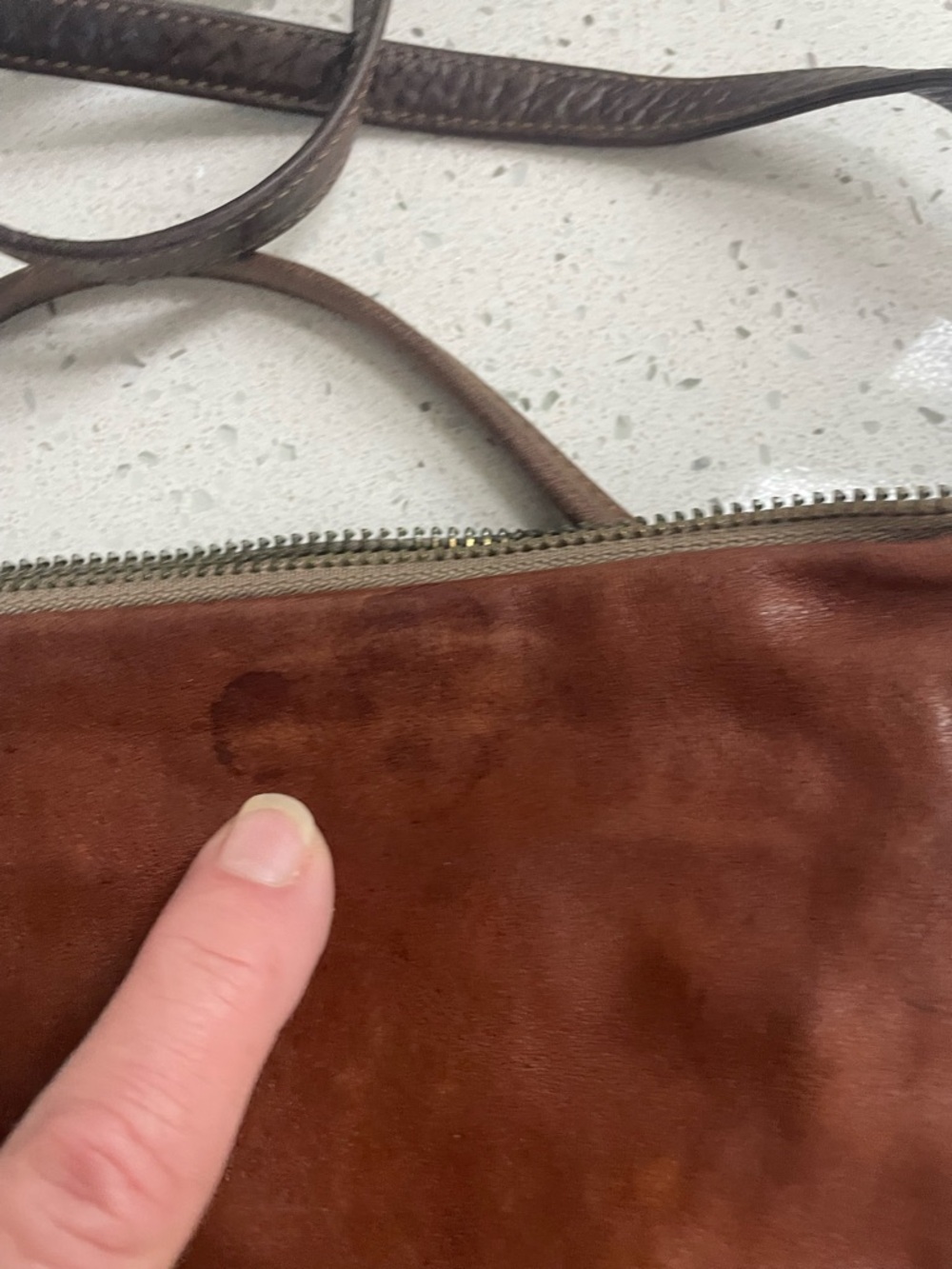 Fossil-style Leather Crossbody by Rough & Tumble - Picture 6 of 12